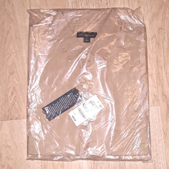 LINEN!! LONG SLEEVE LINEN SHIRT FROM MACY'S - Picture 2 of 3